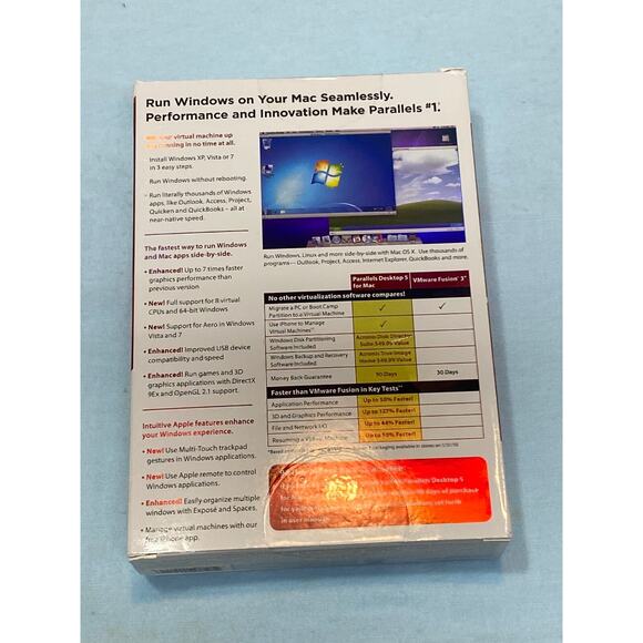 Parallels Desktop 5 for Mac Software - Run Windows On your Mac Without Rebooting - Picture 3 of 8